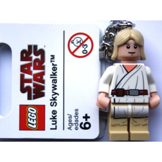 LEGO MINIFIG STAR WARS Luke Skywalker Key Chain 2010